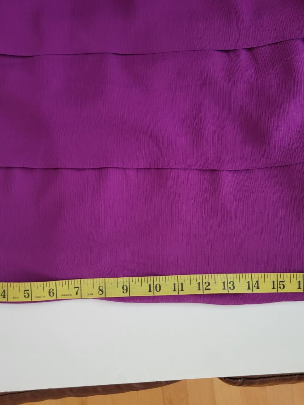 MAXANDCLEO BLACK / FUCHSIA RUFFLE DRESS - Picture 13 of 13